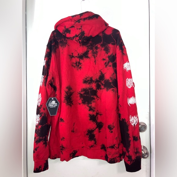 NWT Lurking Class Sketchy Tank Tie Dye Death Metal Pullover Hoodie - Picture 7 of 7